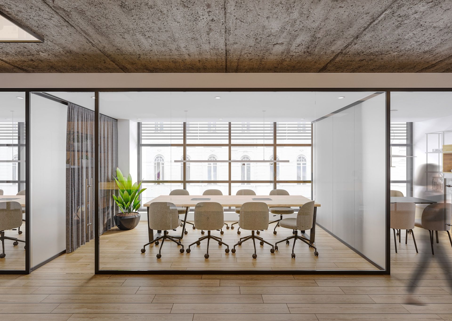flos FS K 5R conference chair / swivel chair Bejot