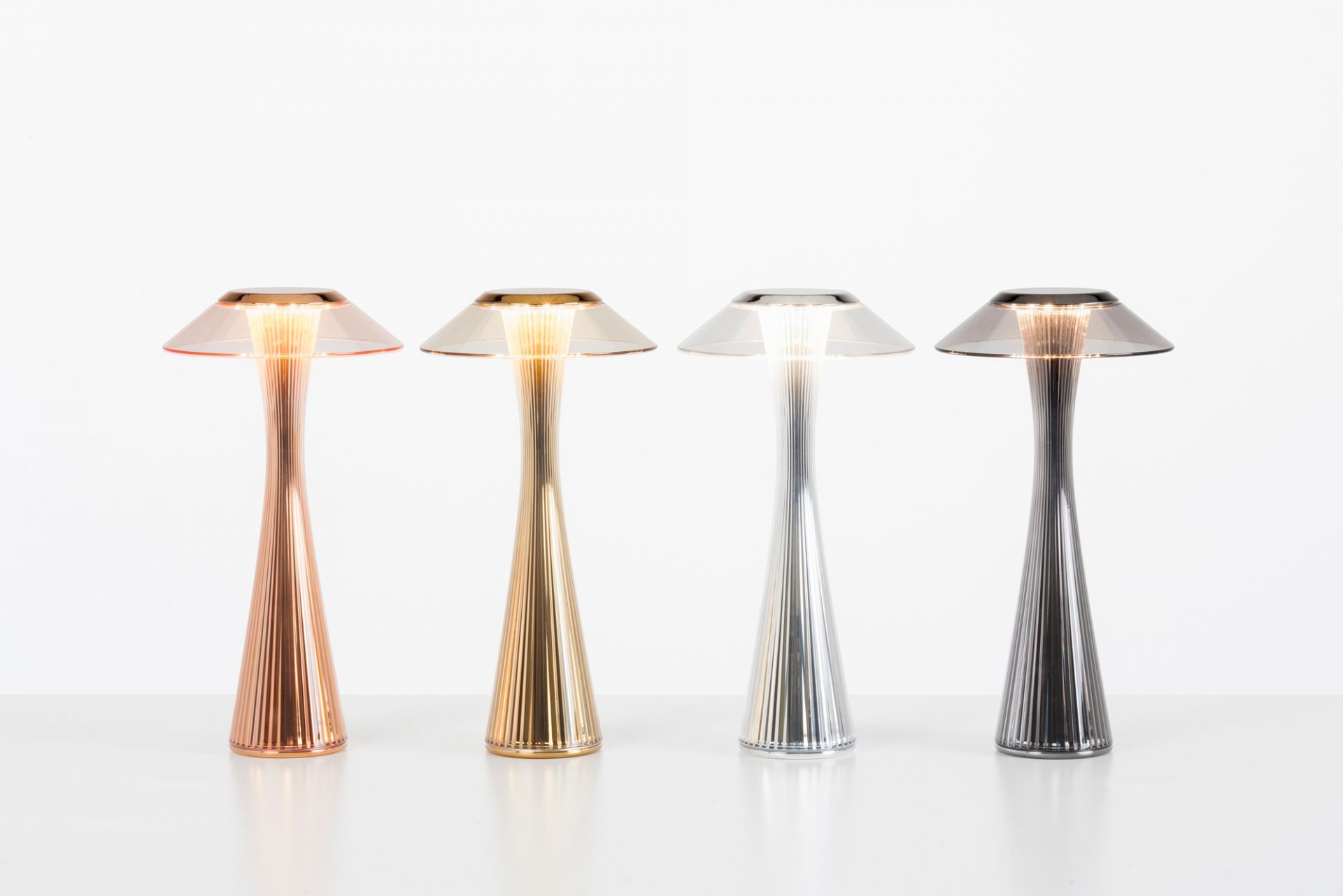 Space table lamp Outdoor Chrome Kartell