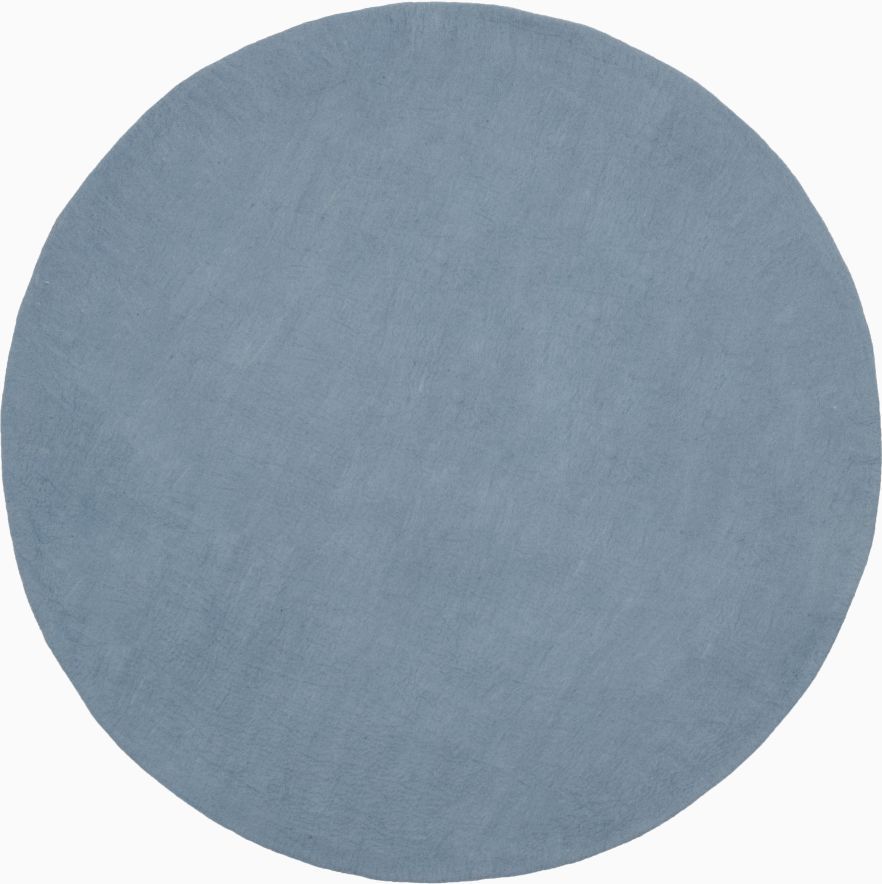 Mono Round Felt Rug Ø 160 cm myfelt Mia (light blue)