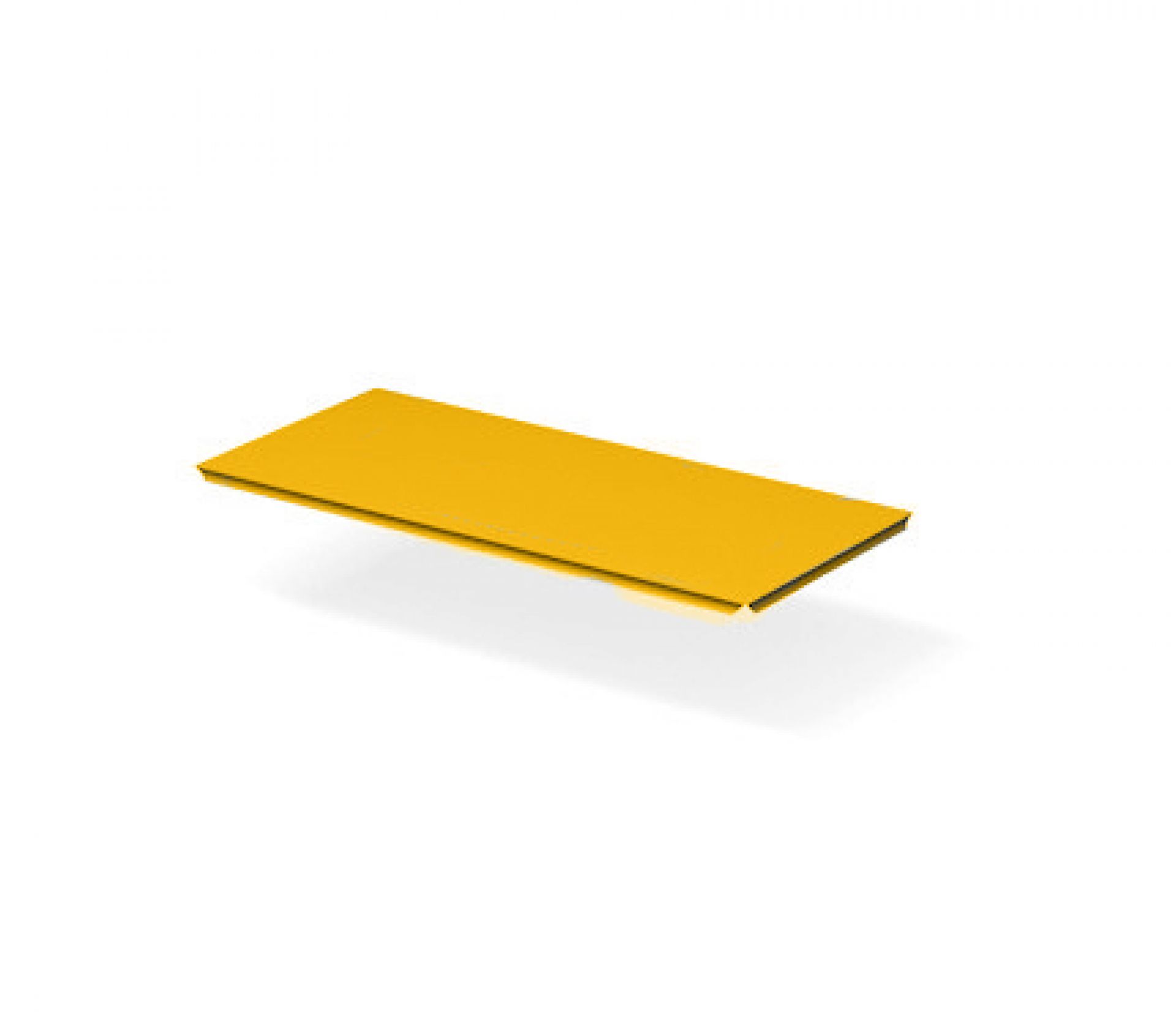 USM Haller lining element metal spare parts yellow 75 x 50 cm