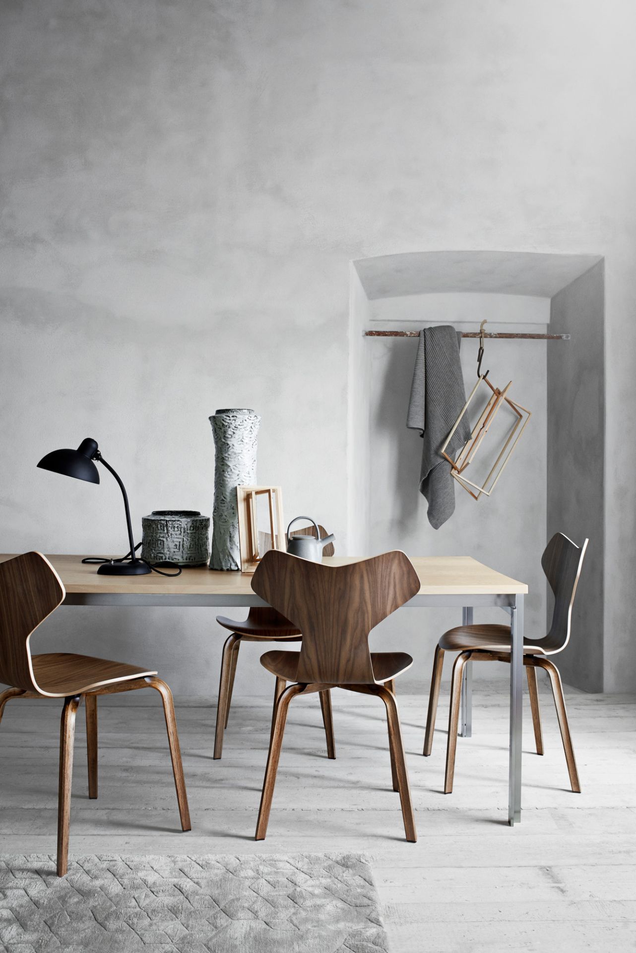 6556 T Table lamp KAISER idell Black matt Fritz Hansen SINGLE Piece