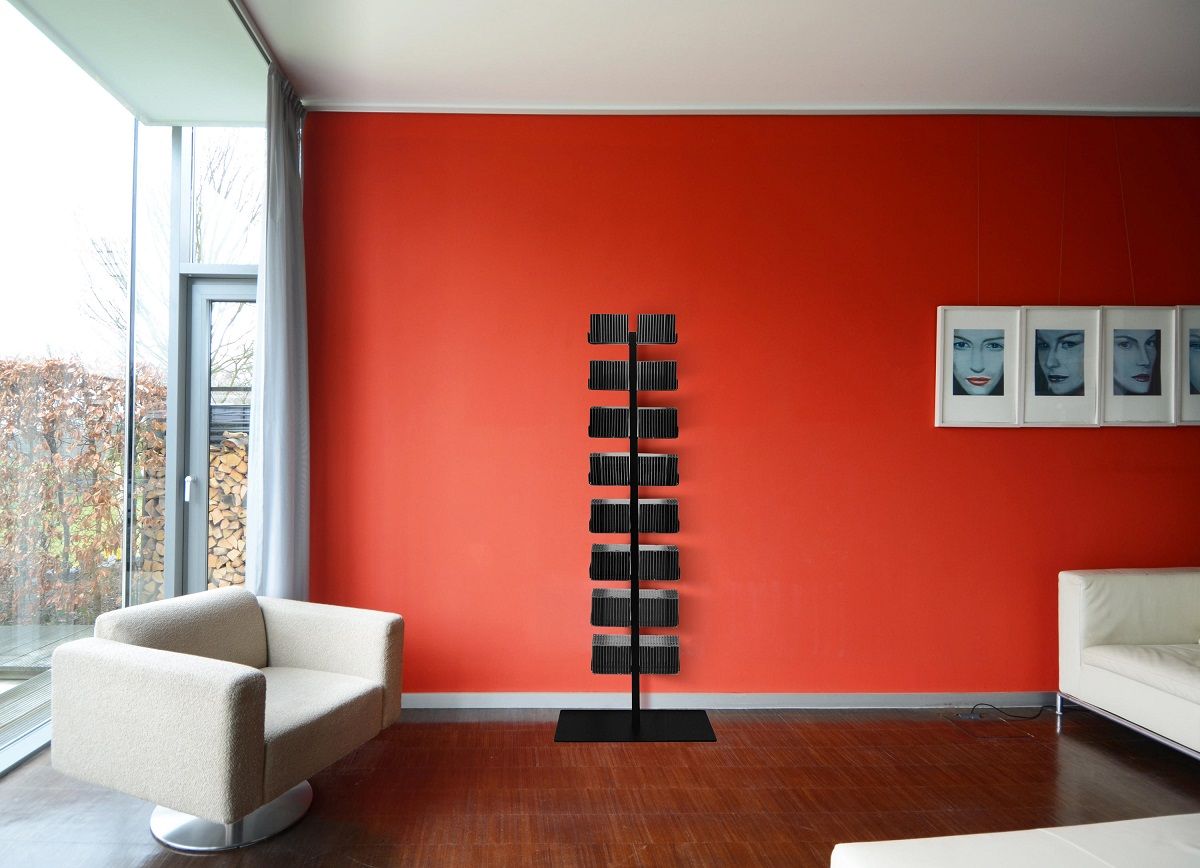 CD tree / DVD tree Double floor-standing shelf Radius