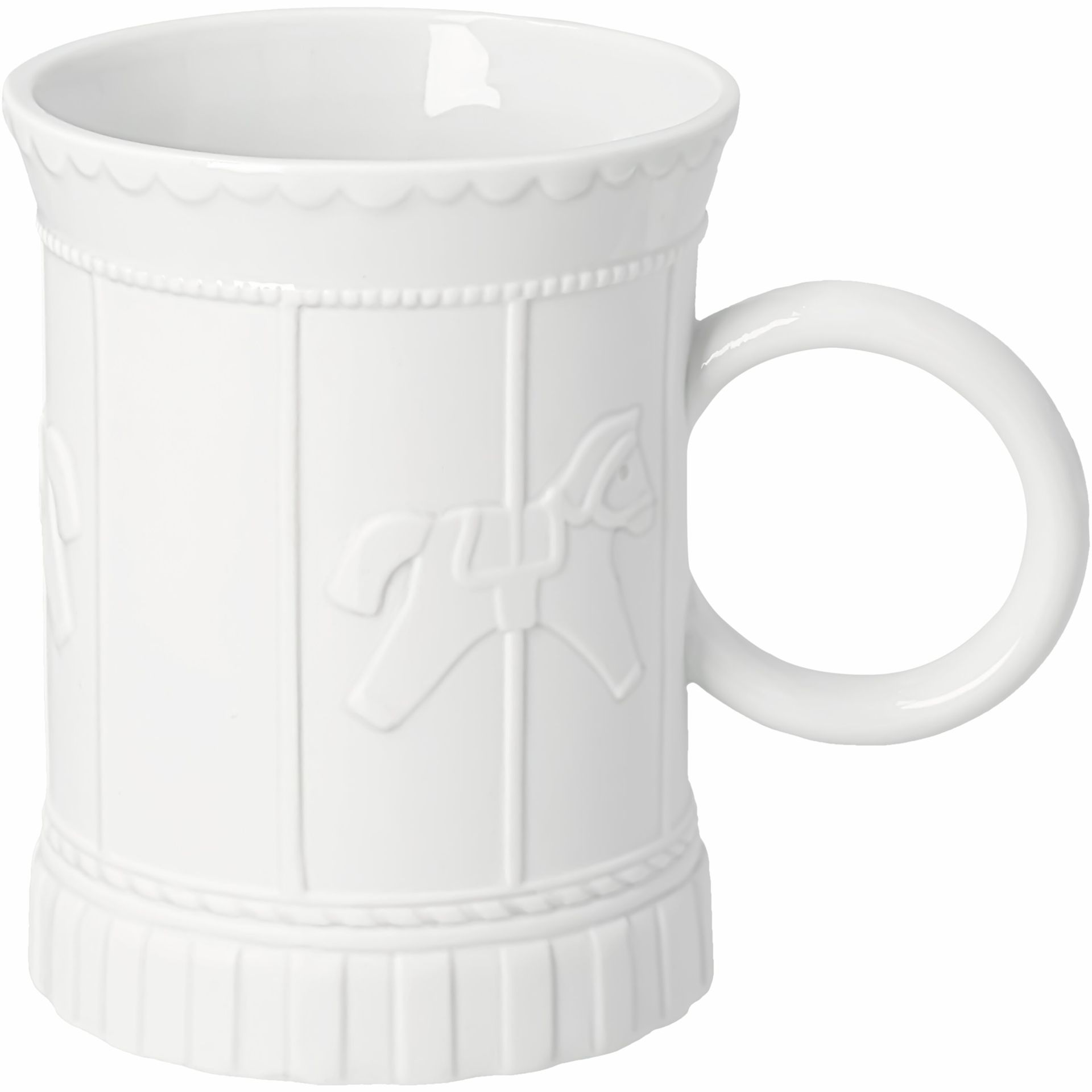 Carousel cup stripes wheels