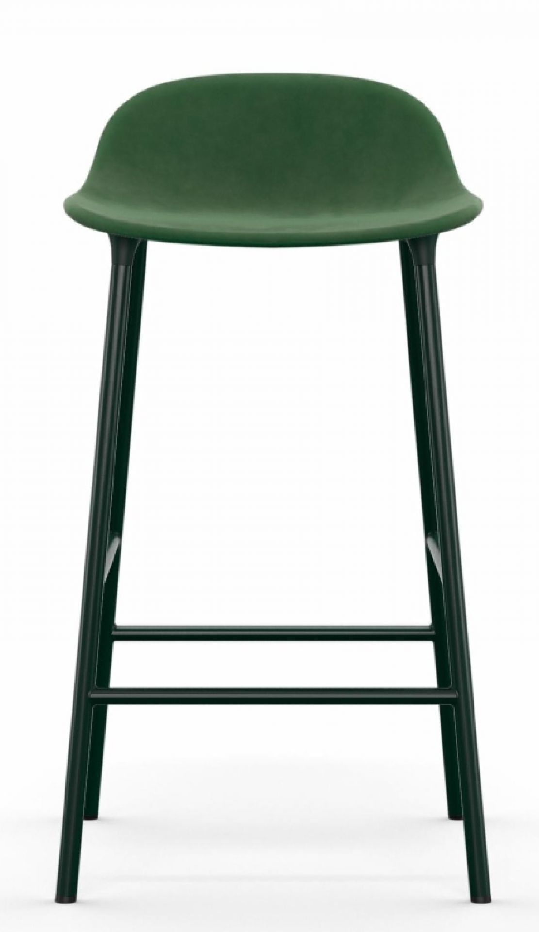 Form Barstool  H 65 cm Steel Upholstered Normann Copenhagen