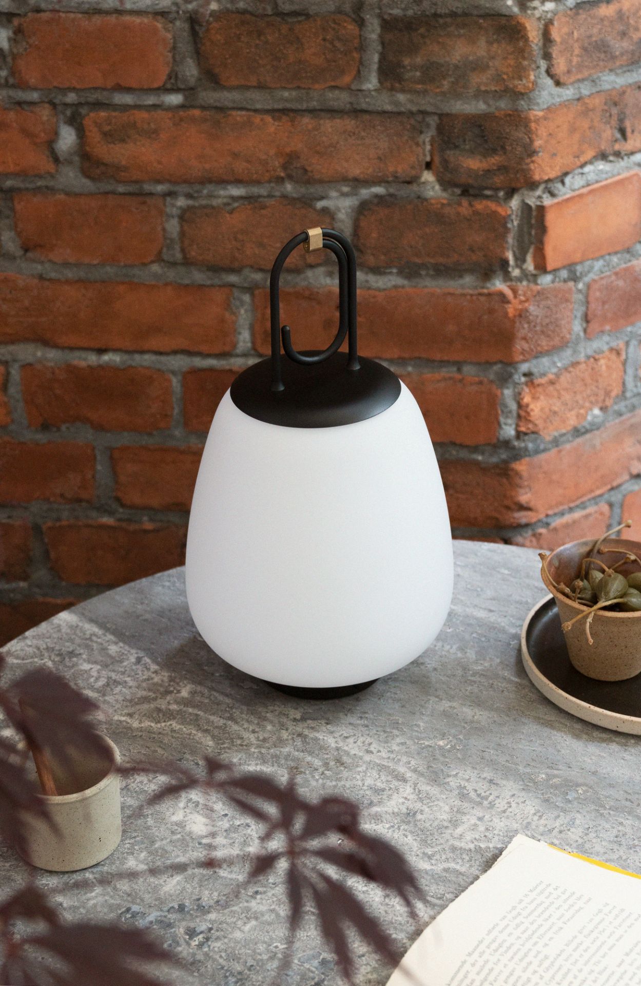 Lucca SC51 black rechargeable lamp / table lamp in-/outdoor AndTradition SINGLE PIECES
