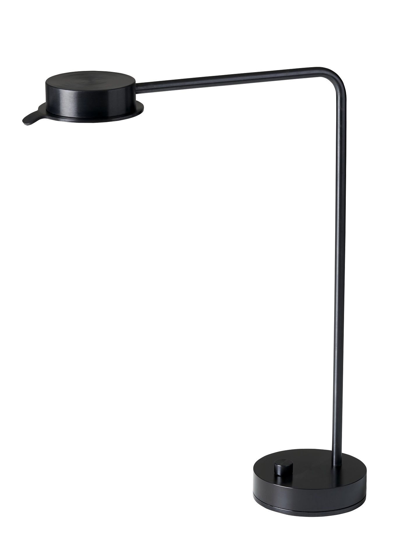 Schwarze w102 B Chipperfield Tischleuchte von wästberg, moderne Schreibtischlampe mit minimalistischem Design.