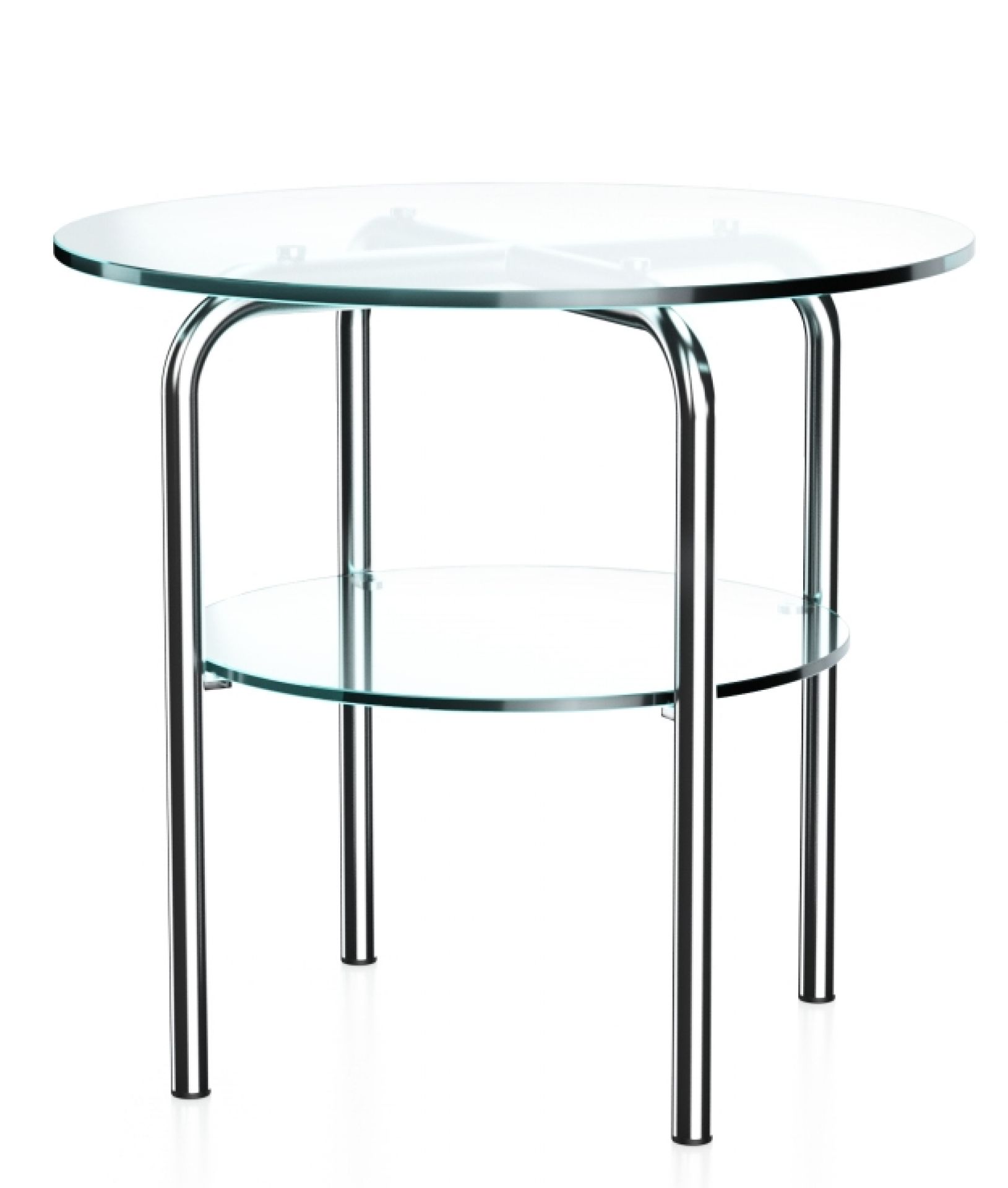 MR 517 / 1 Side Table with storage compartment Thonet