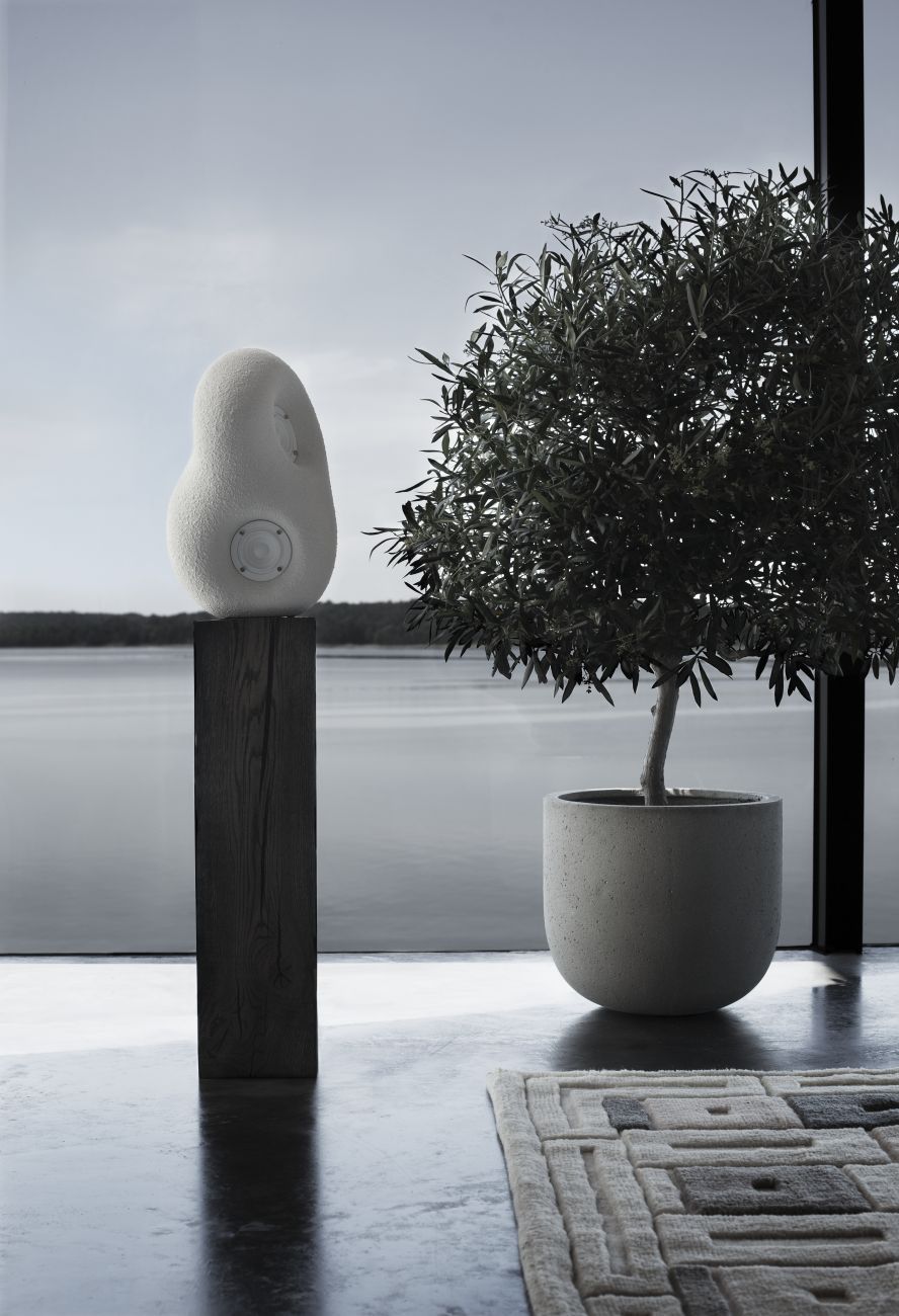 Acoustic sculpture Loudspeaker Transparent