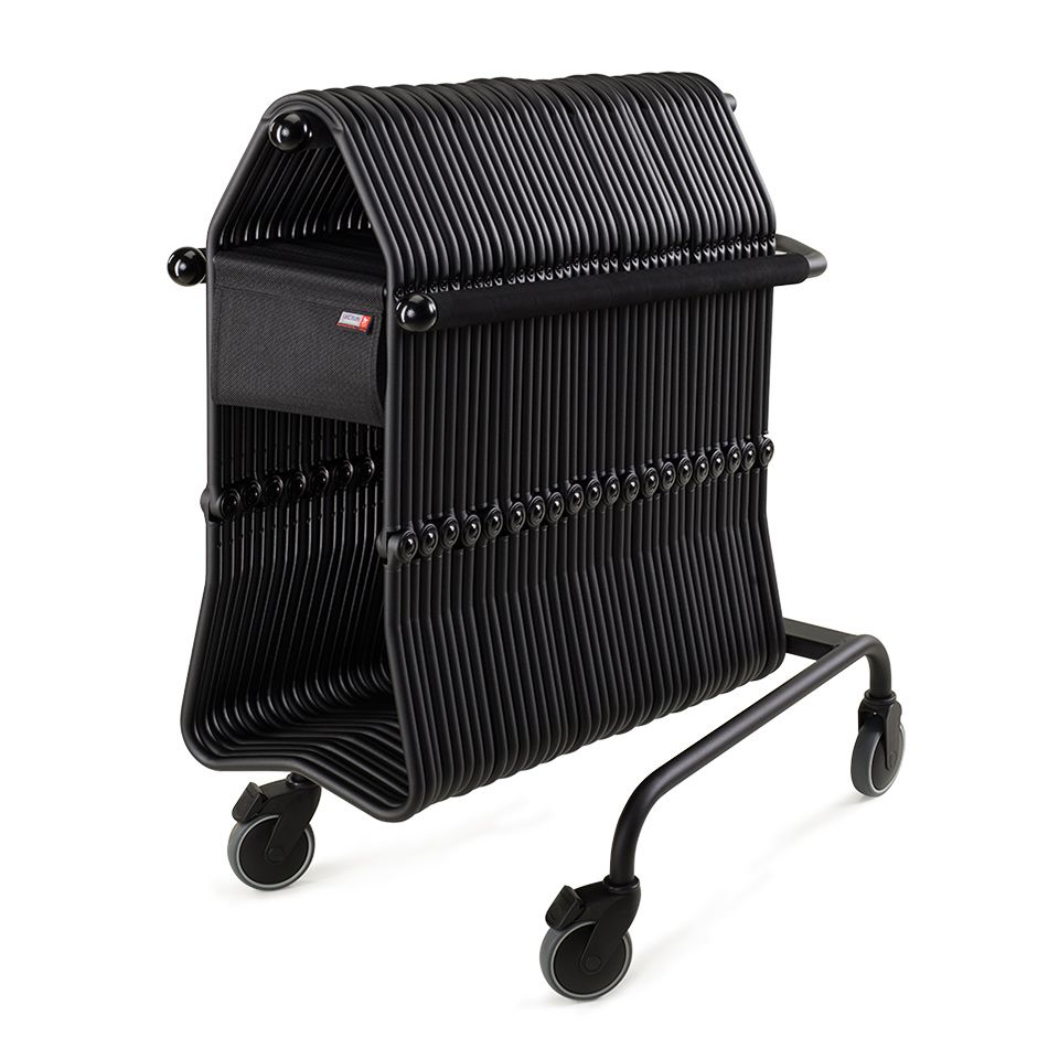 Chicago Transport stool package incl. Transport trolley Lectus