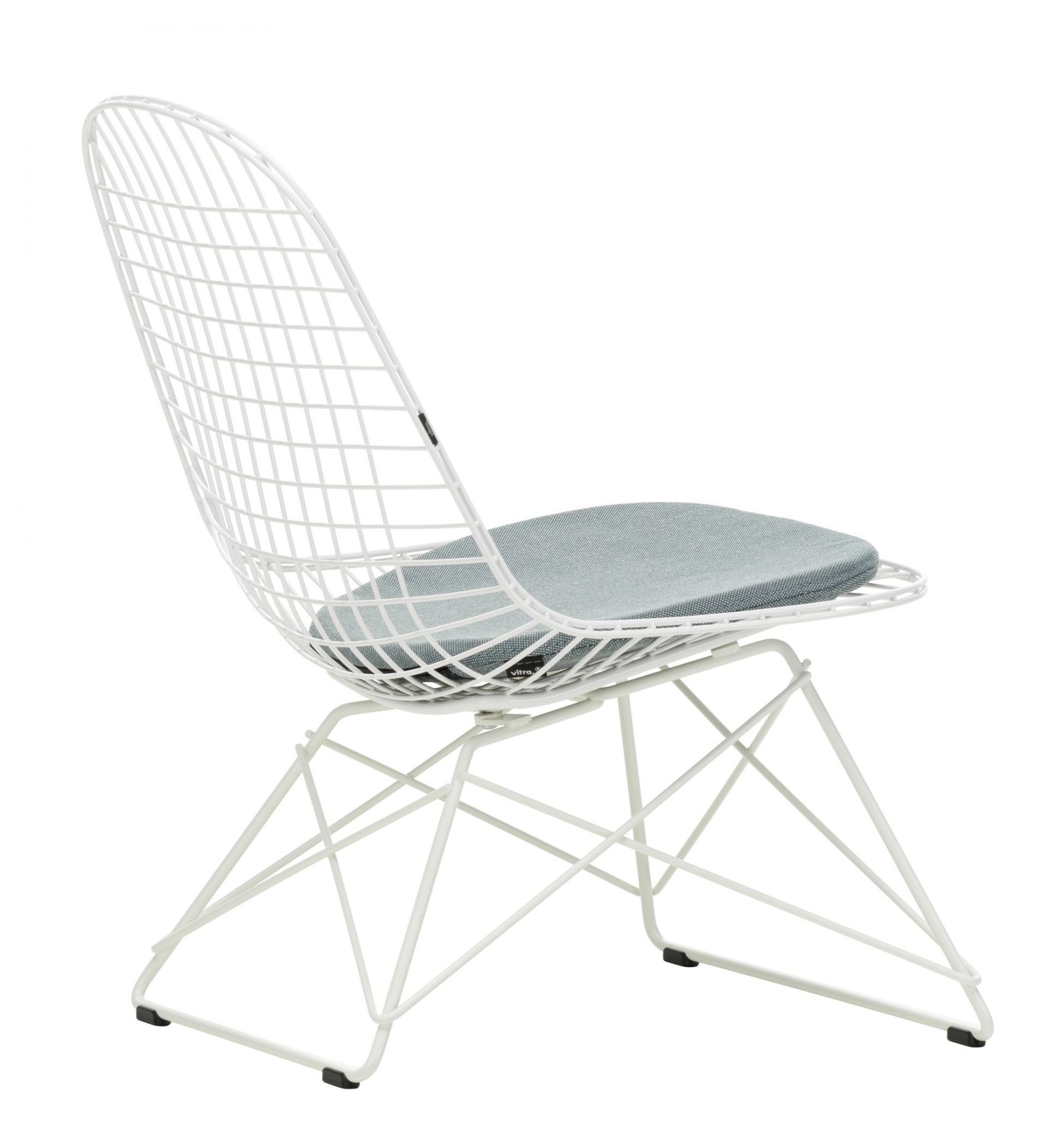 LKR-5 Wire Chair Chair with Seat Cushion Vitra