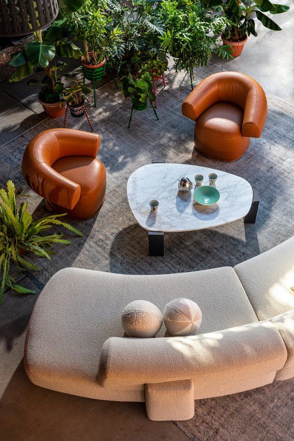 Gogan Sofa 3 seater Combination CA1 Moroso