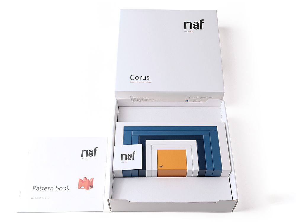 Bauhaus Corus colourful pegging game Naef Spiele AG SINGLE PIECES