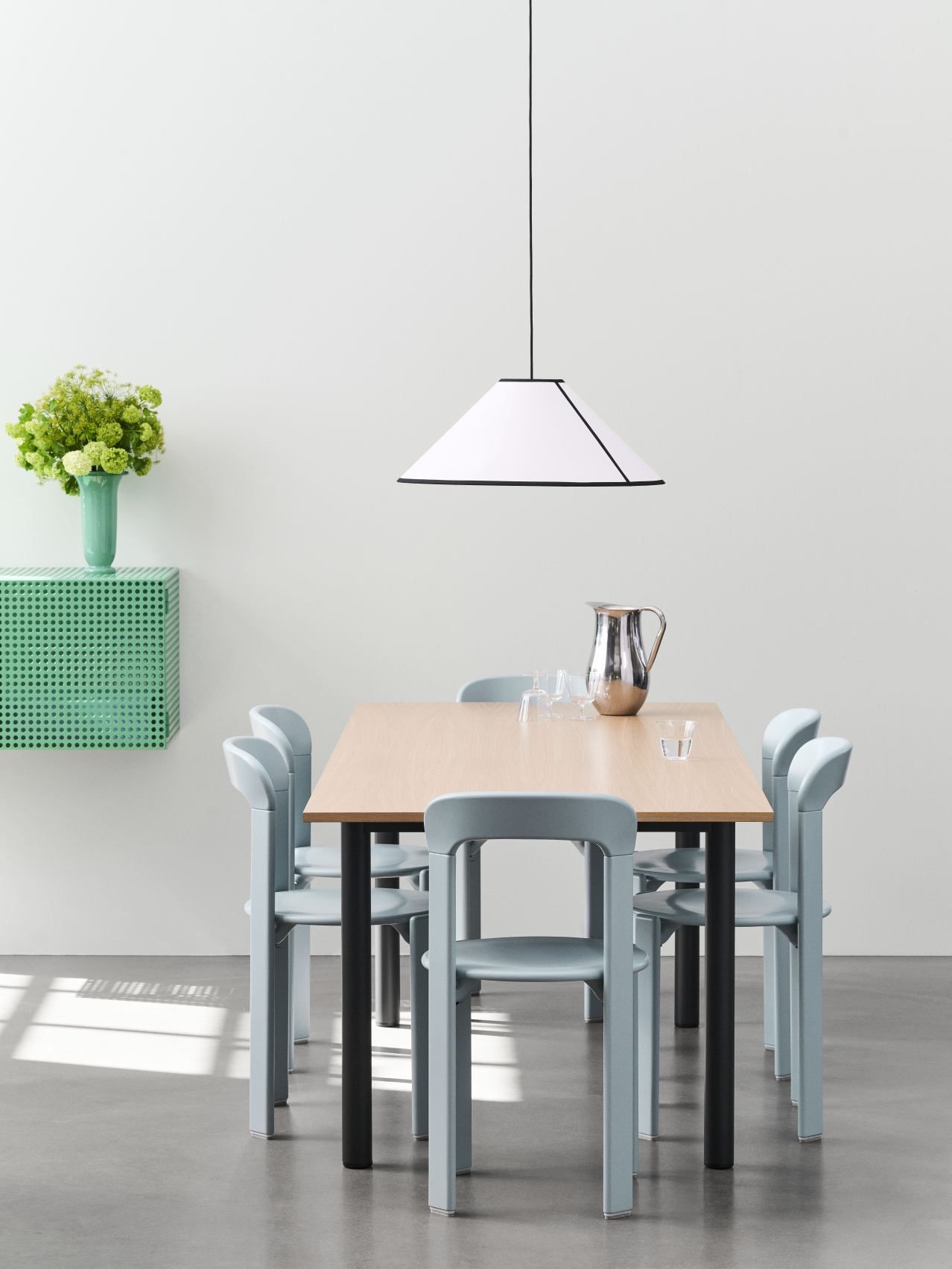 Perforated Cabinet Wall Small Wall Sideboard Hay
