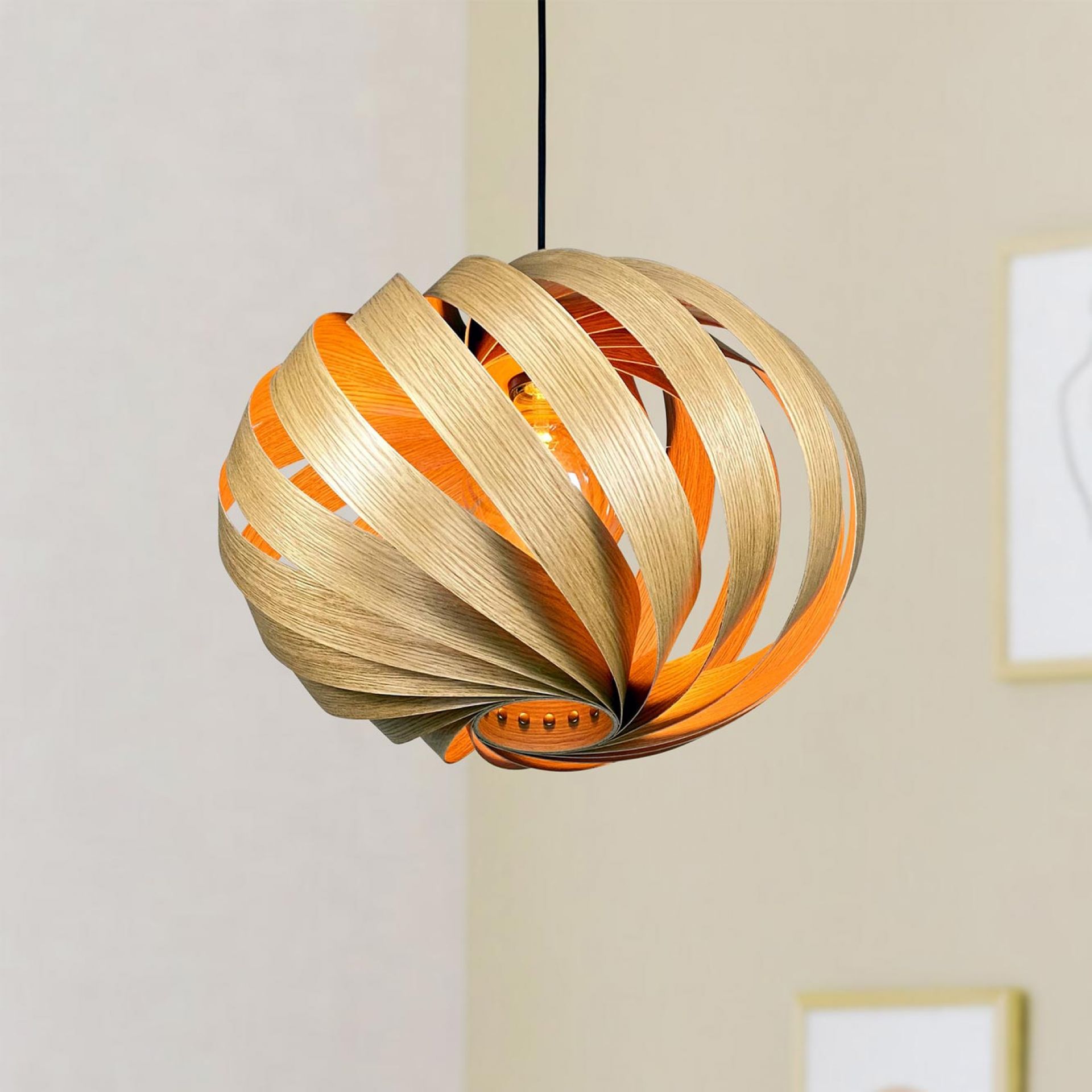 Serentia Pendant lamp Oak Ø55 cm Gofurnit