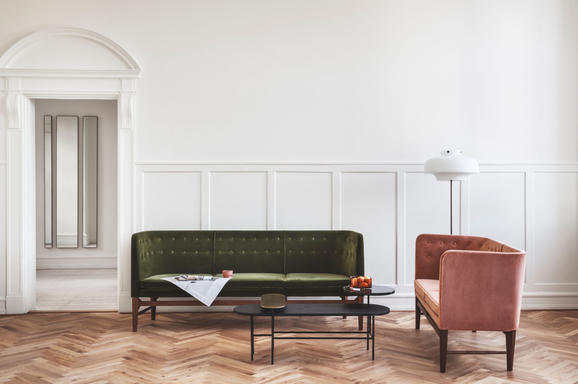 Mayor 2-Seater Sofa AJ6 AndTradition