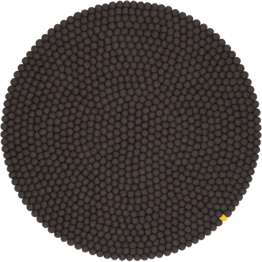 Big One Round Felt carpet Ø 160 cm myfelt Anthracite