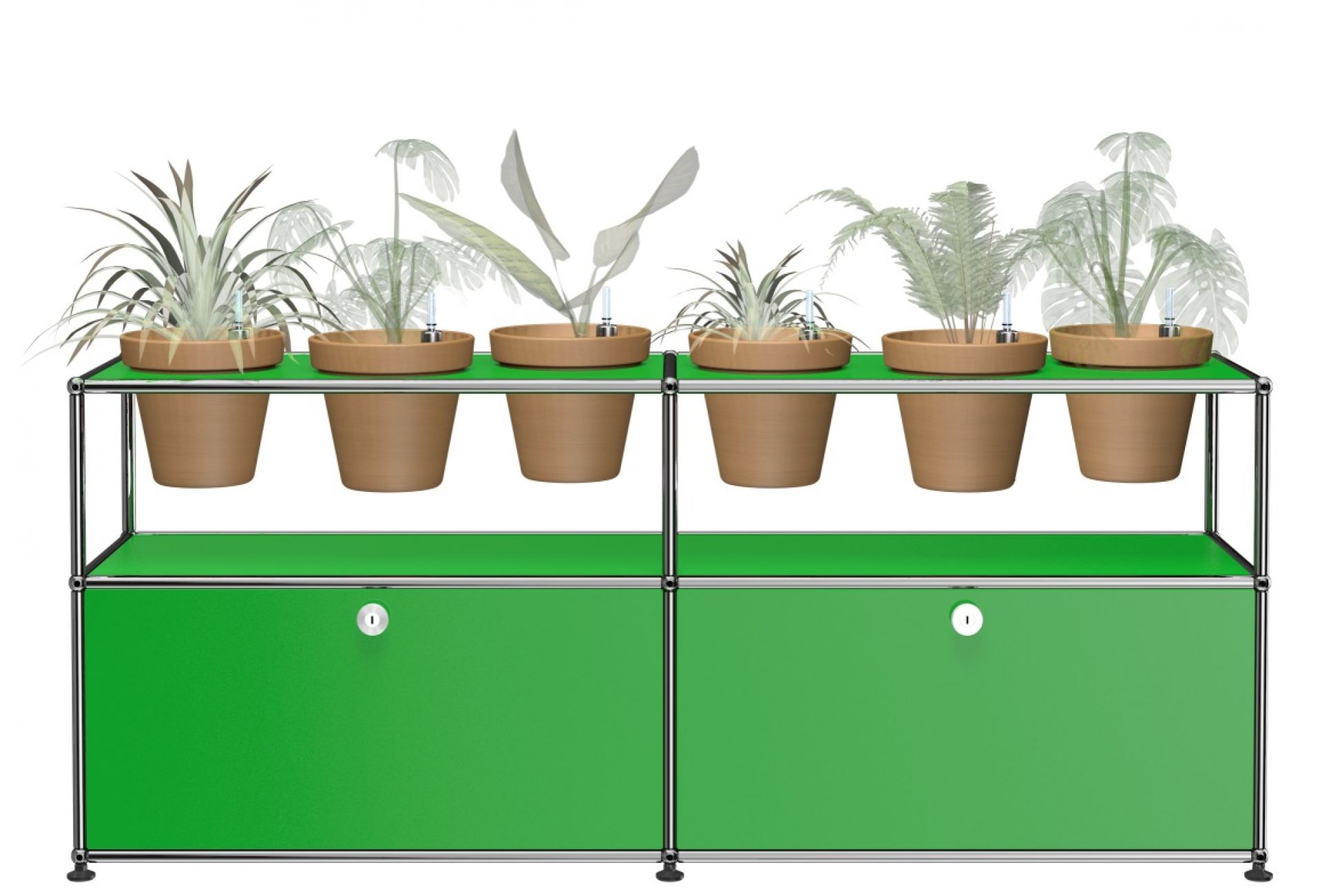 Plant worlds Sideboard Configuration 2 USM Haller Green