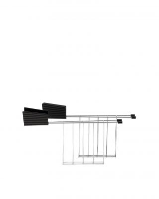 MDL08RACK Plissé Toaster tongs set of 2 Alessi SINGLE PIECES