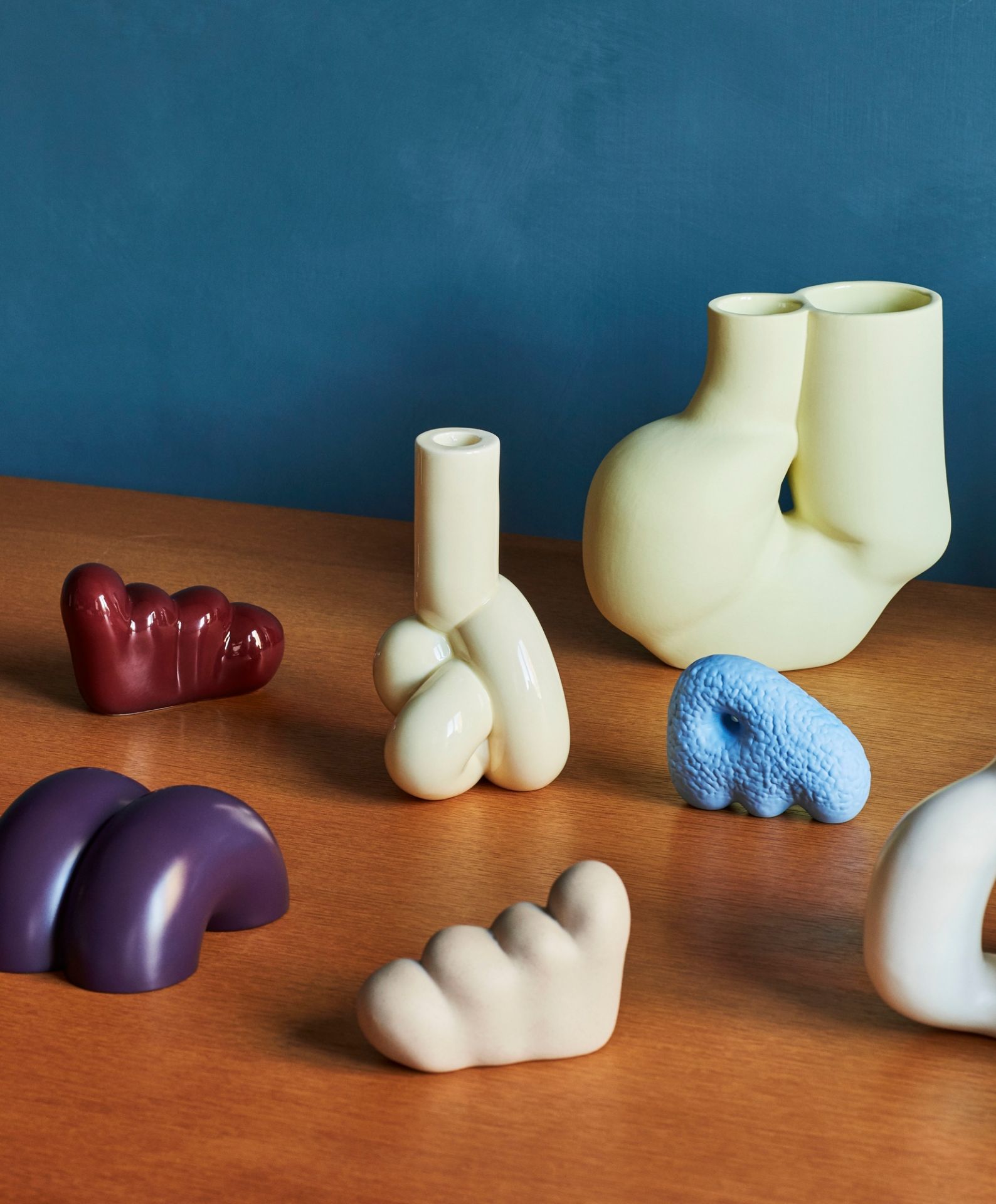 W&S Chubby Vase Hay SINGLE PIECES
