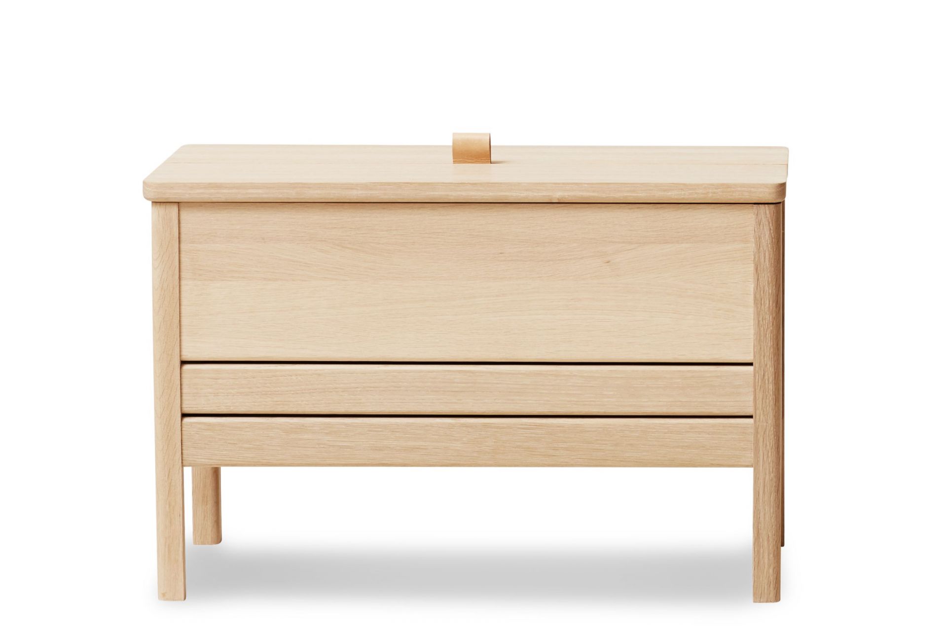 A Line Chest Bench 68 Oak white oiled Form & Refine