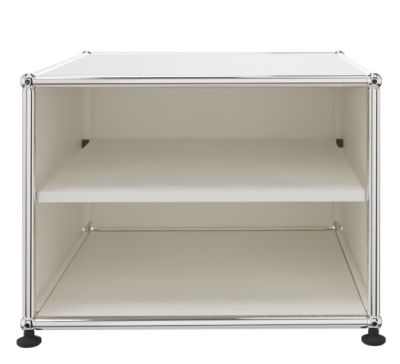 USM Haller Side Table with Intermediate Shelf