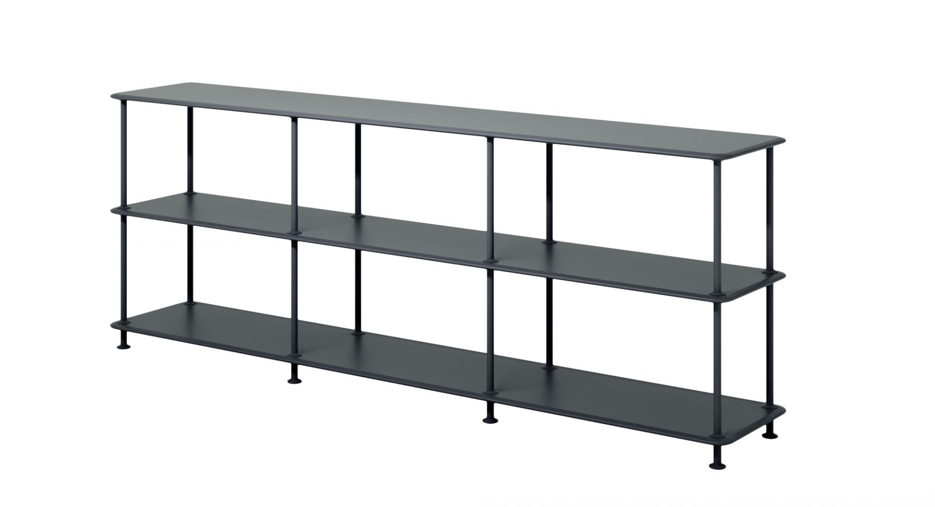 Montana Free Shelf B 203,4 x H 75,8 cm black