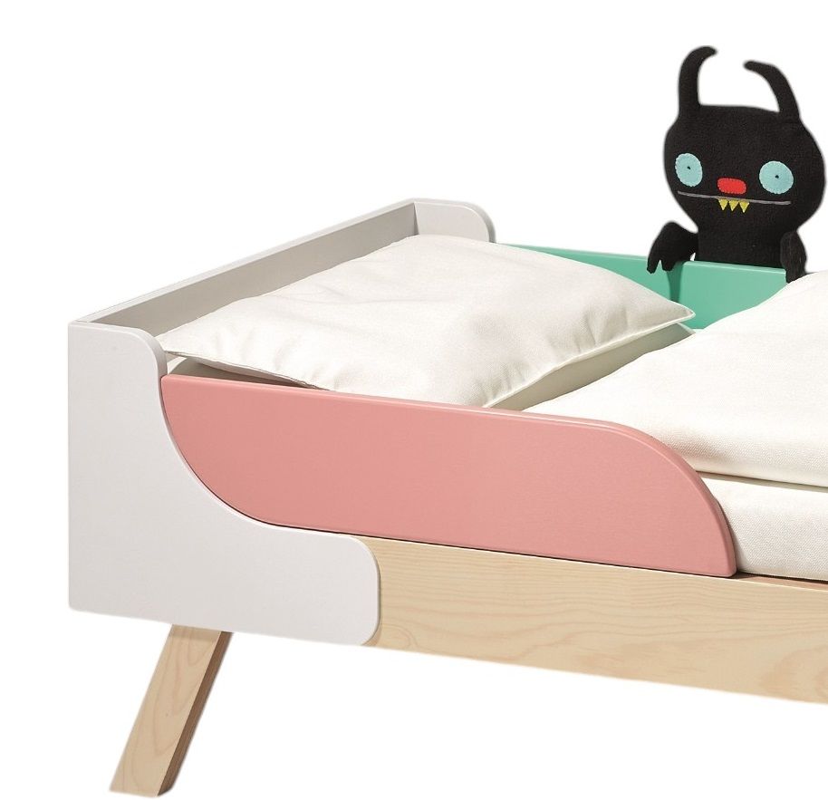 Fall guard for Famille Garage baby cot / cot set of 2 ICE GREEN AND PINK Richard Lampert SINGLE PIECES