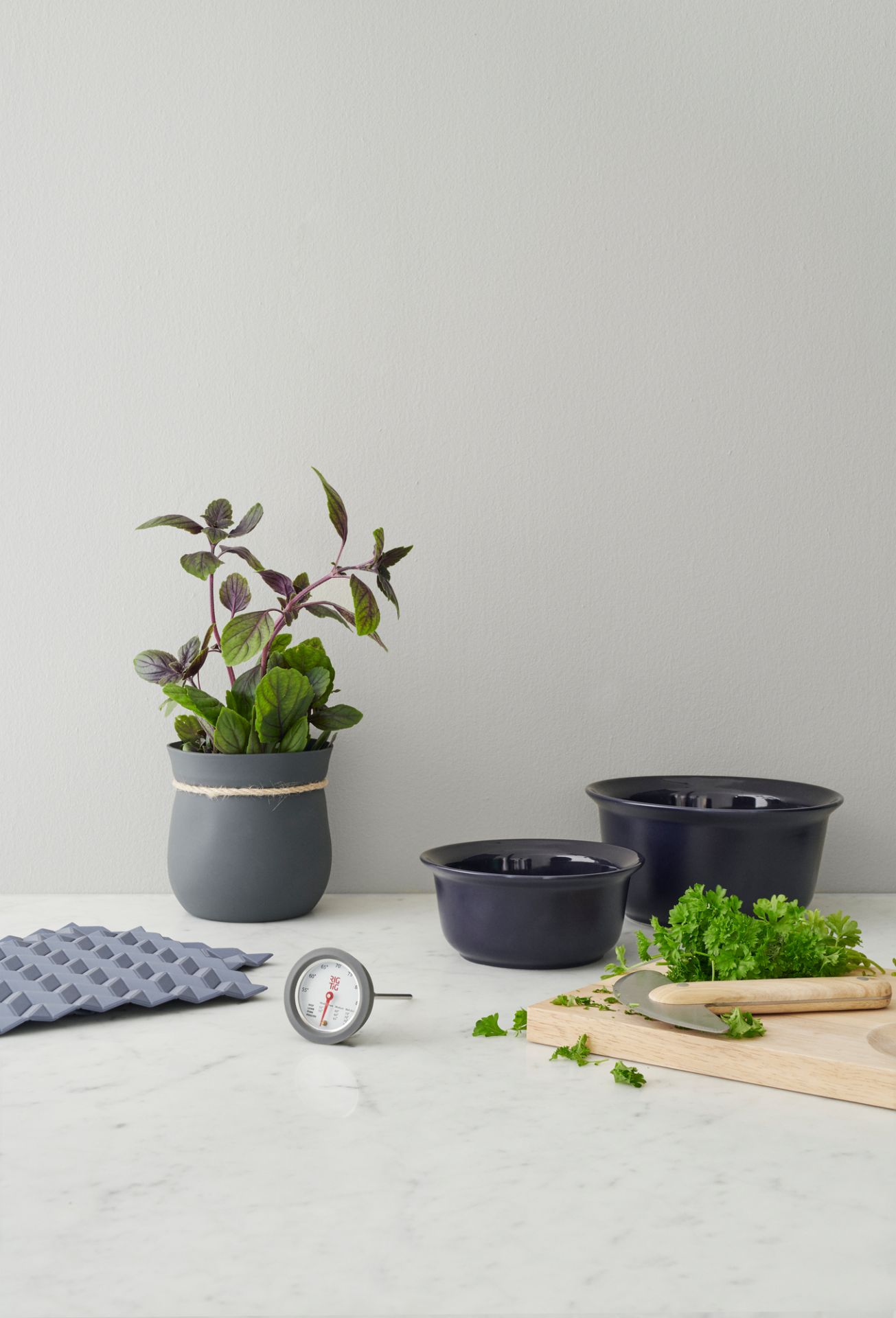 Hold-On potholders RIG TIG by Stelton Blue SINGLE PIECES