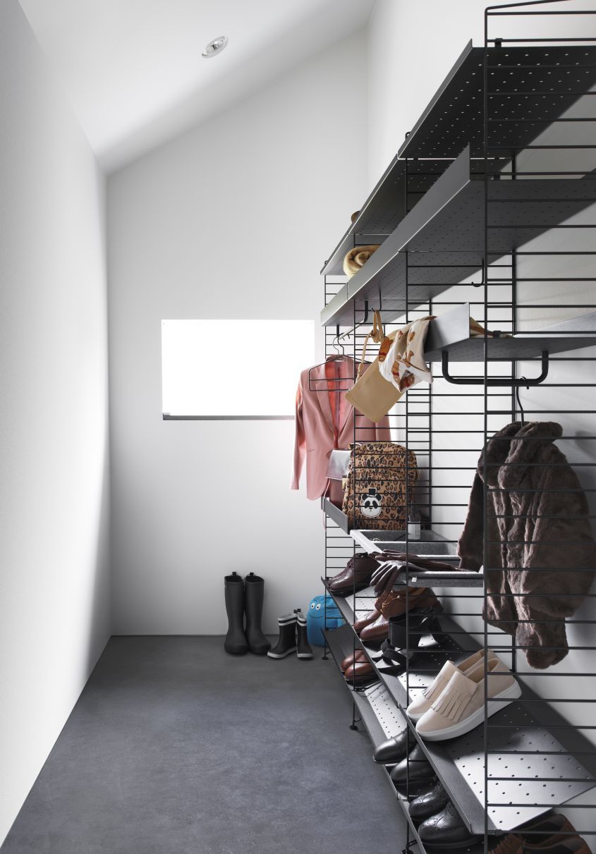 Single Shoe Rack W 78 cm String Furniture  