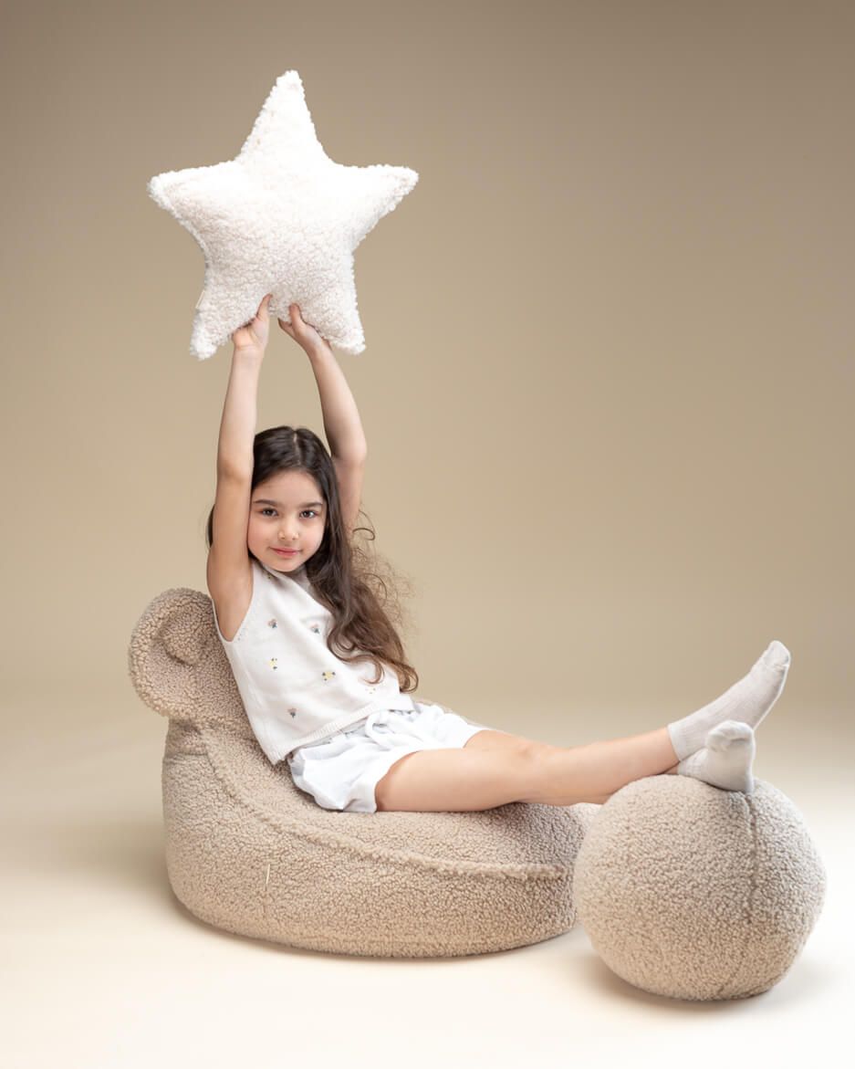 Teddy beanbag teddy fabric Wigiwama