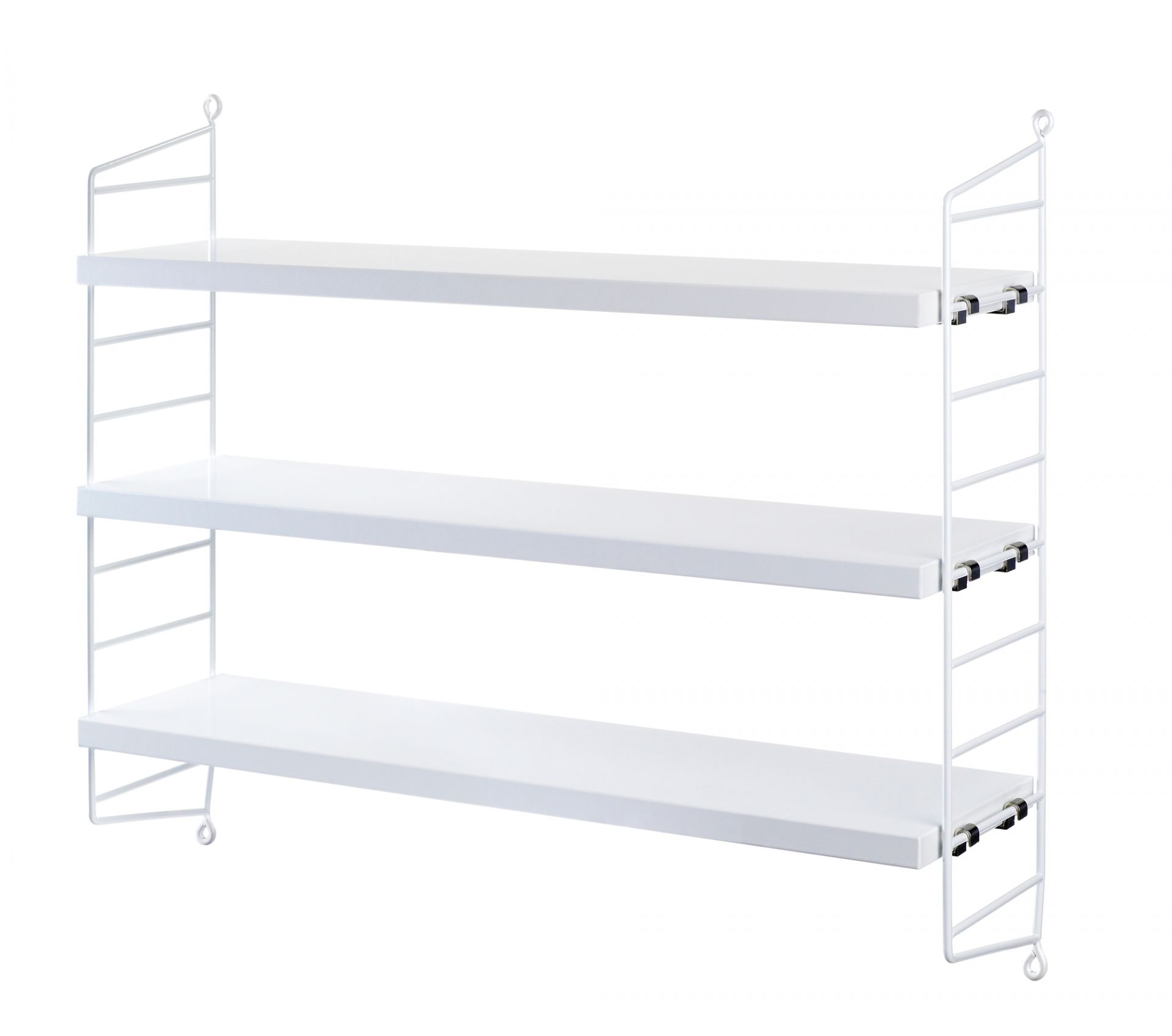 String Pocket Shelf String Furniture White - White 