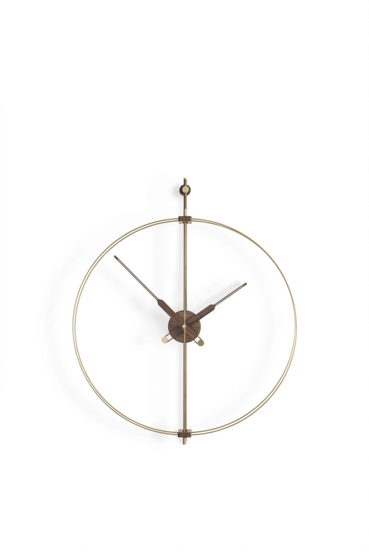 Mini Barcelona Premium Gold clock Ø66cm Nomon