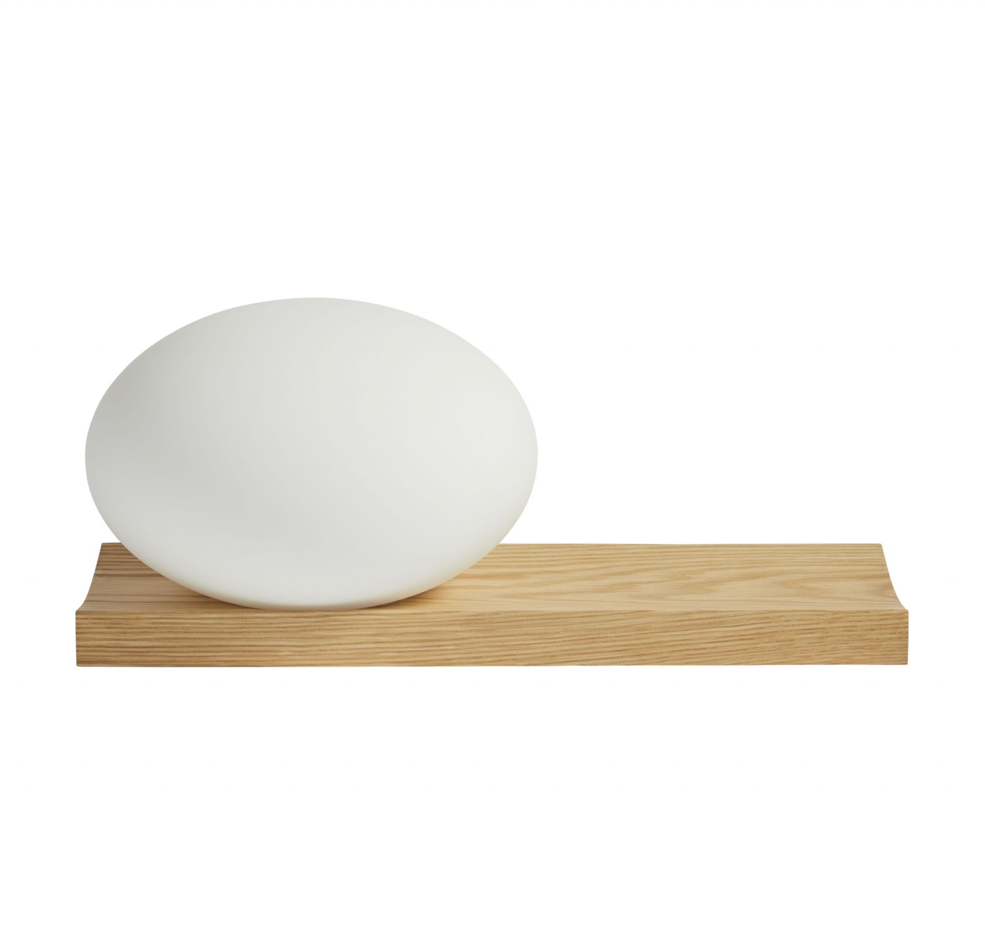 Dew Table and Wall Lamp Woud