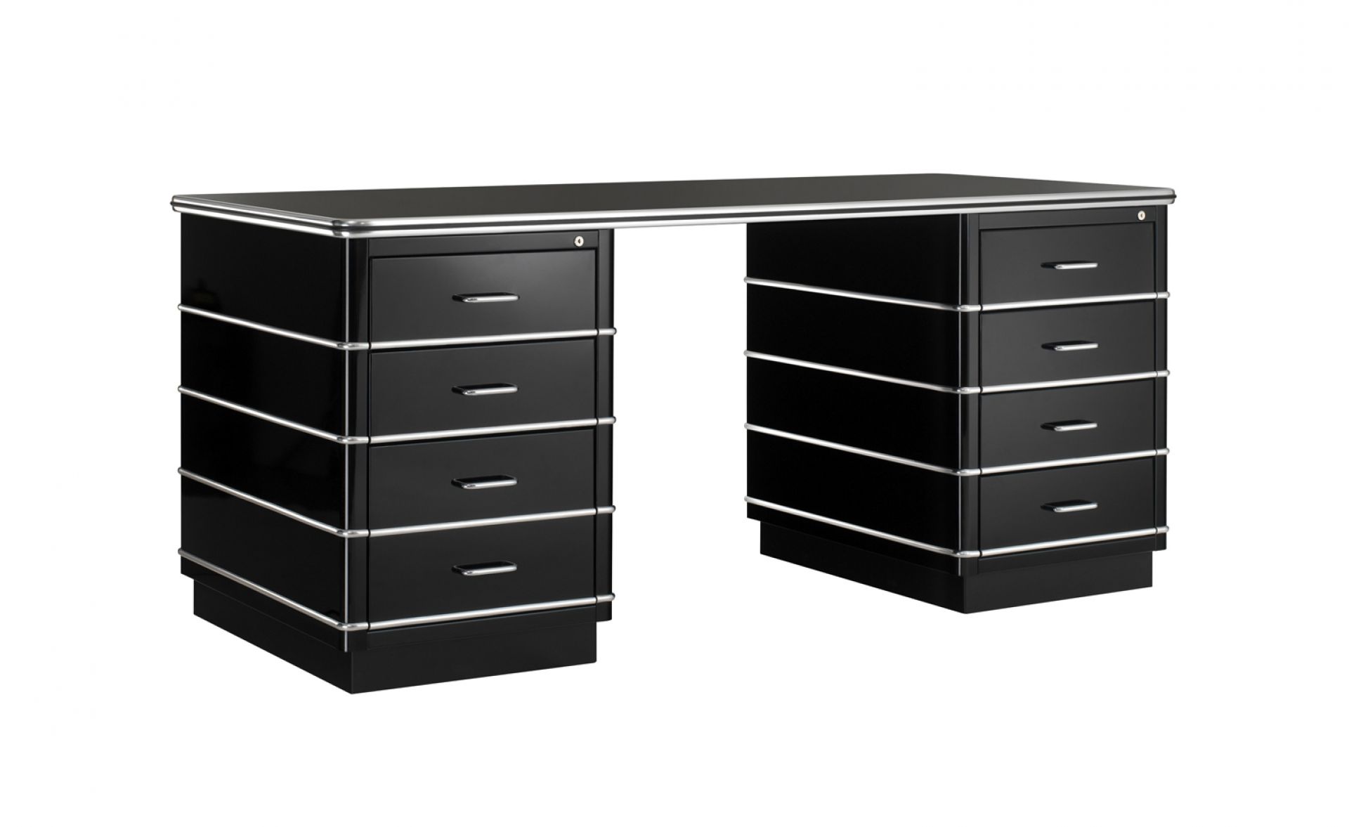 TB229 Classic Line Desk (with decoration) Müller Möbelfabrikation