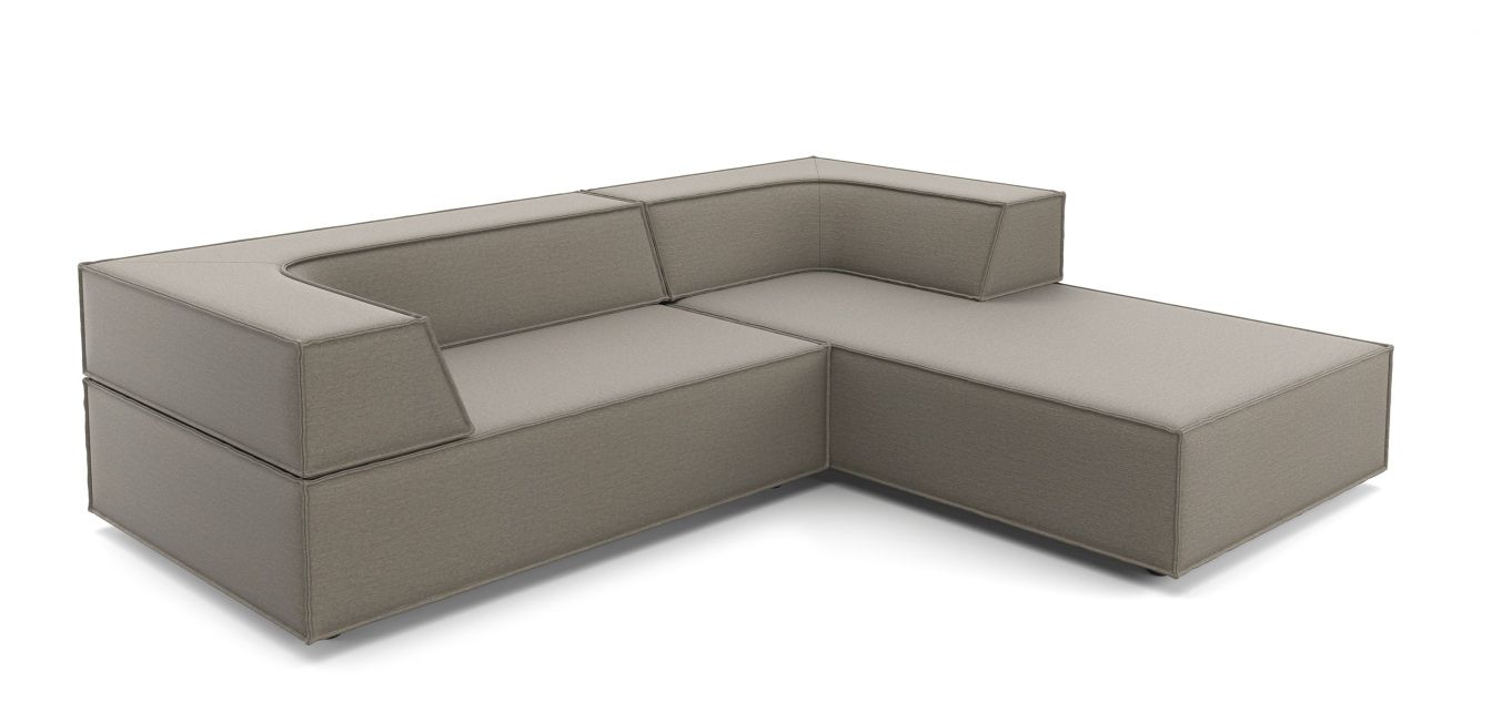 Trio Back Elements Corner Back Sofa Cor 