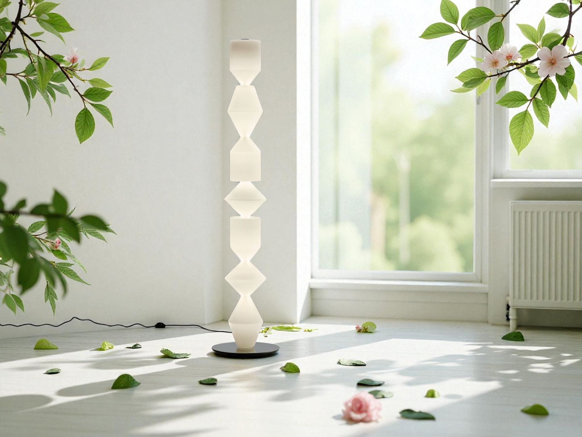 Costantina Opal floor lamp Mogg