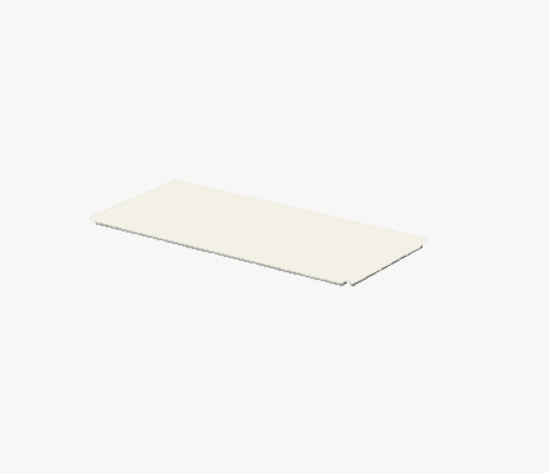 USM Haller lining element metal spare parts white 75 x 50 cm