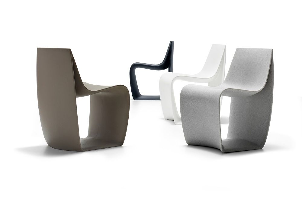 SIGN MATT Chair Indoor / Outdoor MDF Italia Concrete matte