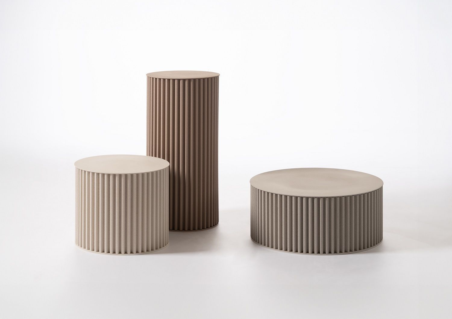 Herclino Side Table Indoor / Outdoor Dove gray Opinion Ciatti