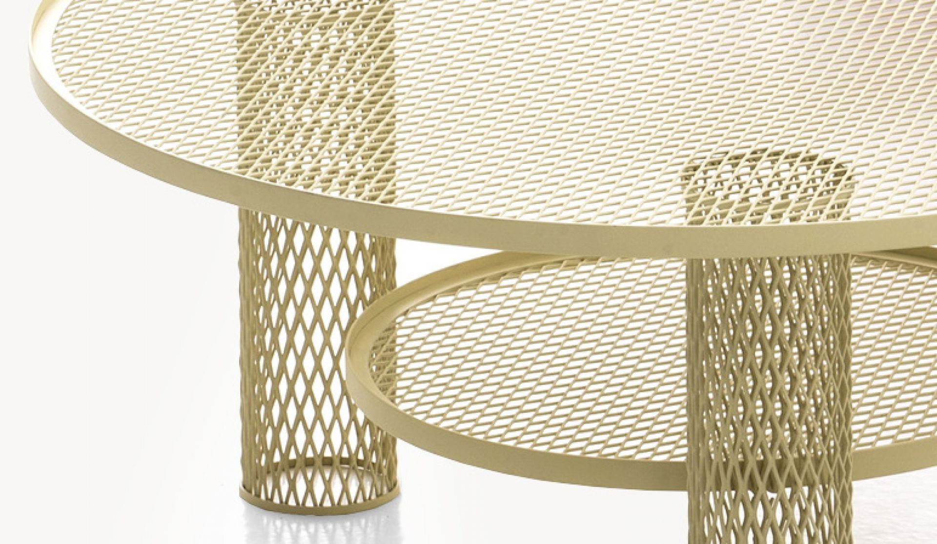 Net table large peal white Moroso