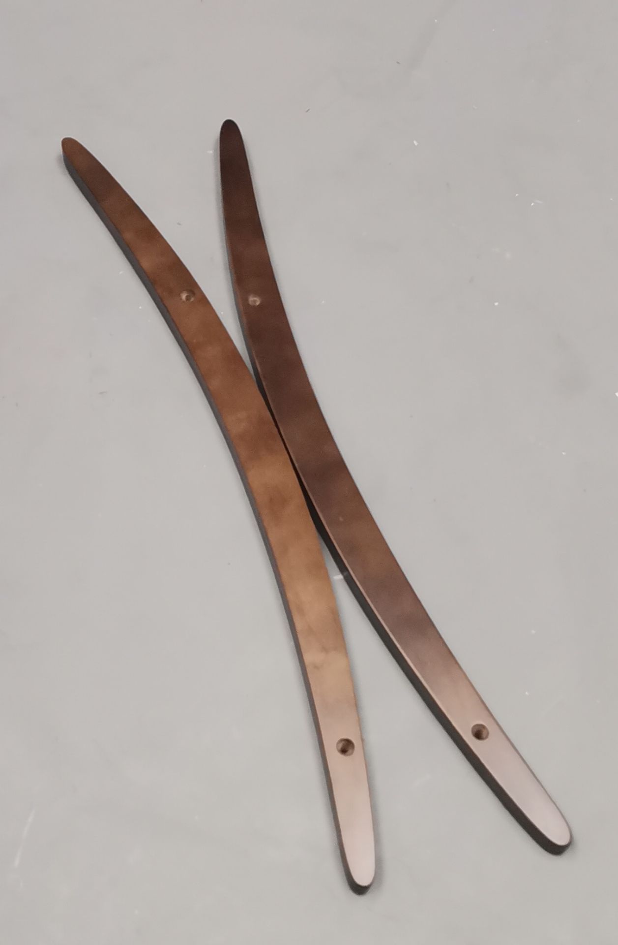 Skids for Eames Plastic Arm Chair RAR Rocking Chair AHORN DUNKEL VITRA SINGLE PIECE