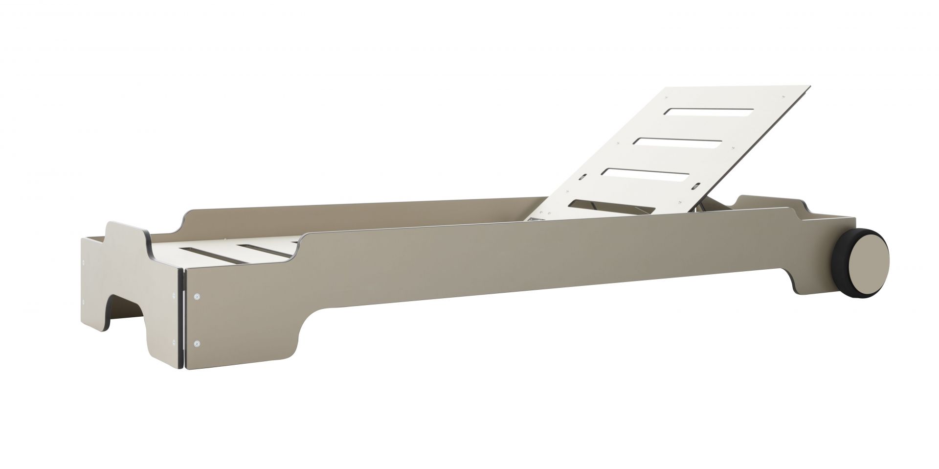 Solara Stacking Lounger incl. Wheels and Upholstery Outdoor Müller Möbelwerkstätten