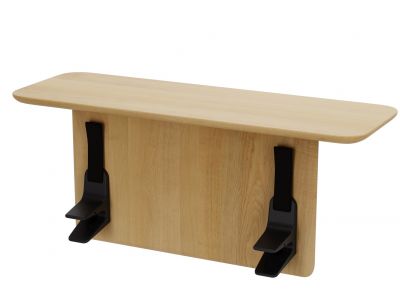 Anagram clip-on table D 30 x L 90 cm Vitra   