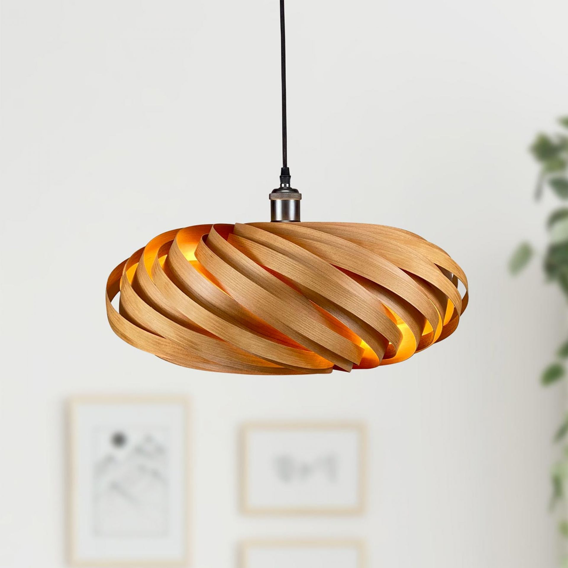 Veneria Pendant lamp Ø50 cm Cherry tree Gofurnit