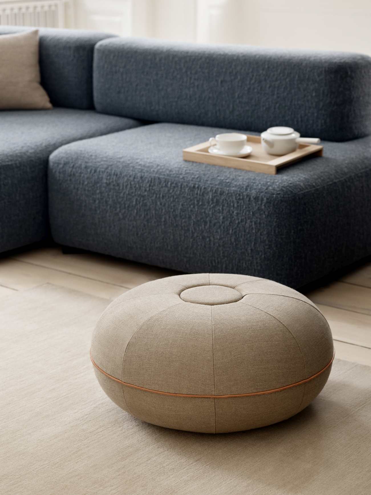 Pouf Large Stool Fritz Hansen
