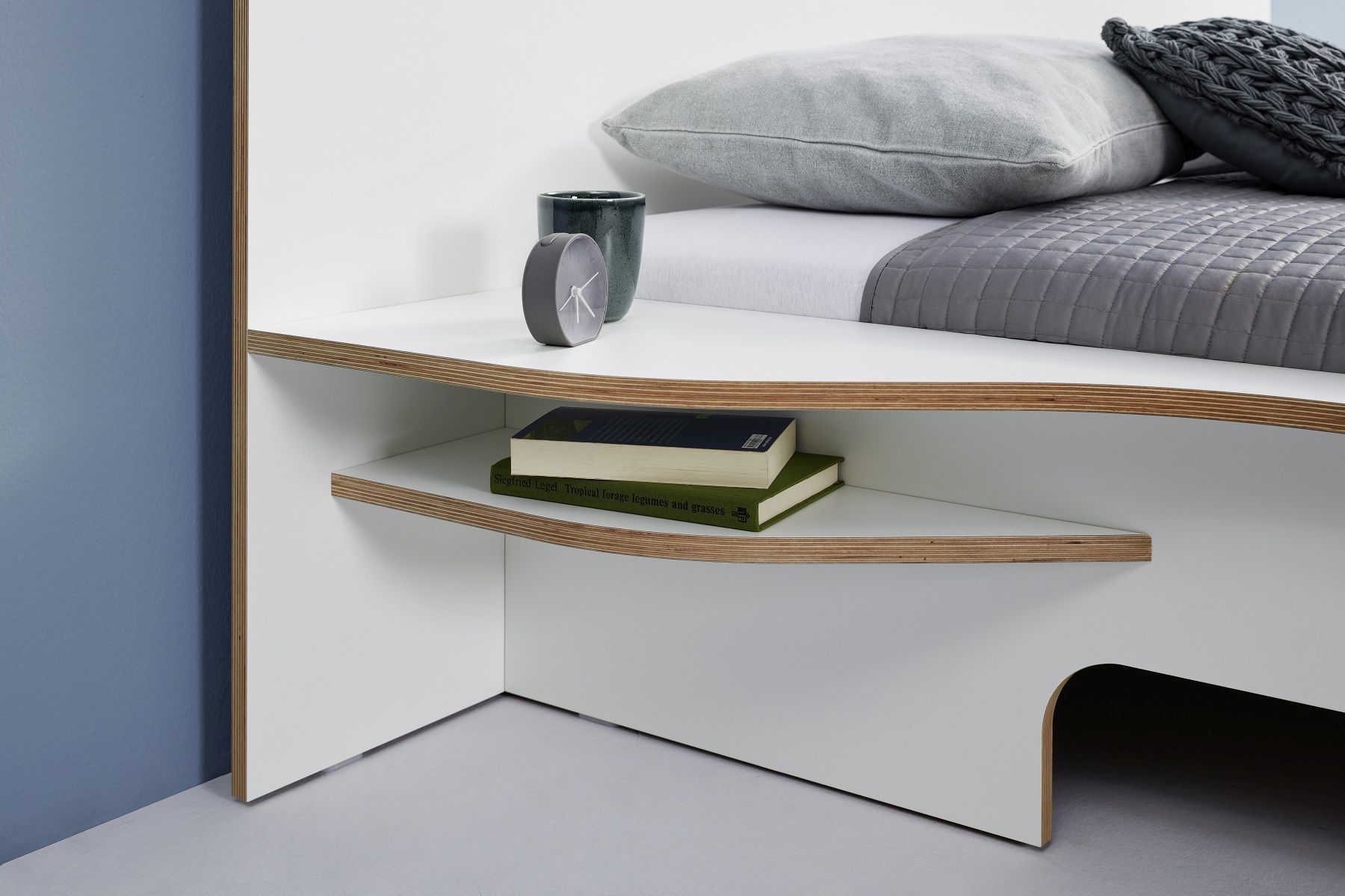 Plane Double bed Müller Möbelwerkstätten