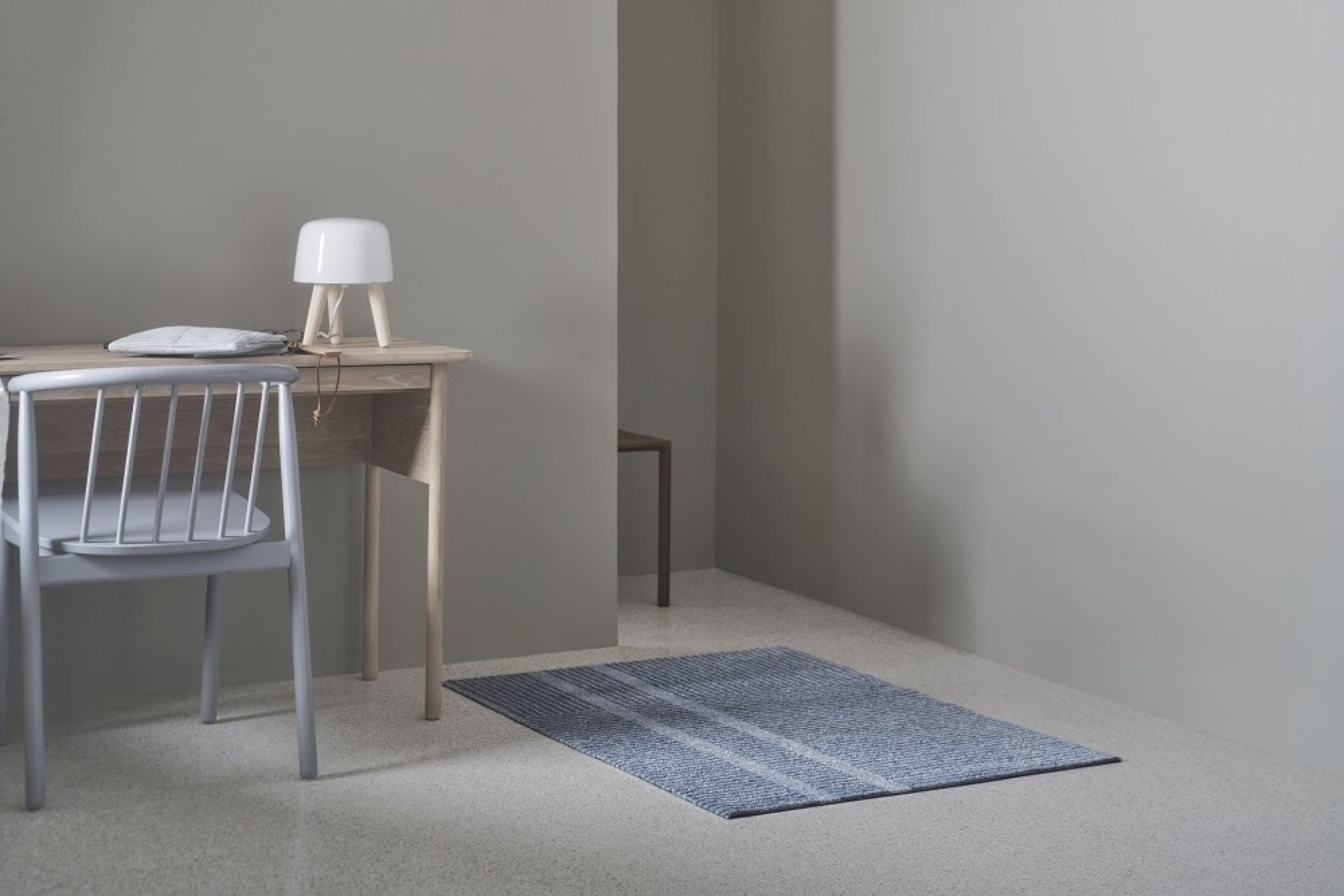 Løype Indoor / Outdoor doormat W 60 x D 85 cm / BREEZY BEIGE Heymat SINGLE PIECE