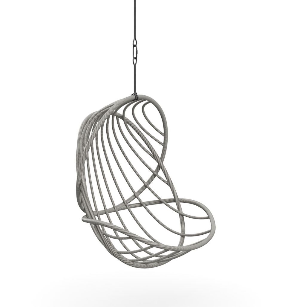 Kida Hanging Lounge Chair with Cushion Dedon