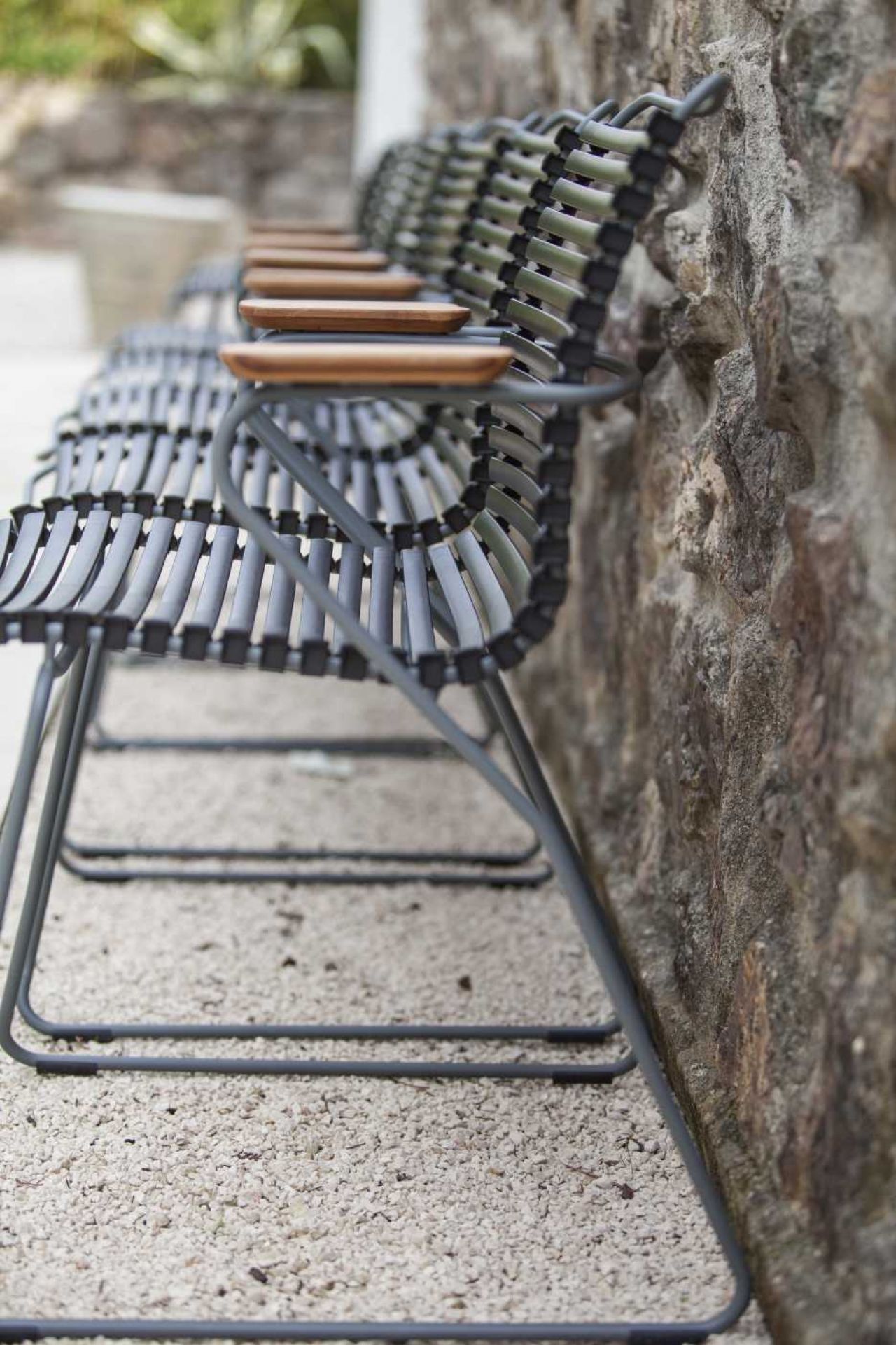 Click Chair with armrests Outdoor Houe