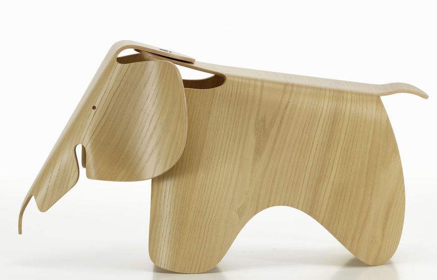 Eames Elephant Plywood Stool Vitra NEW VERSION